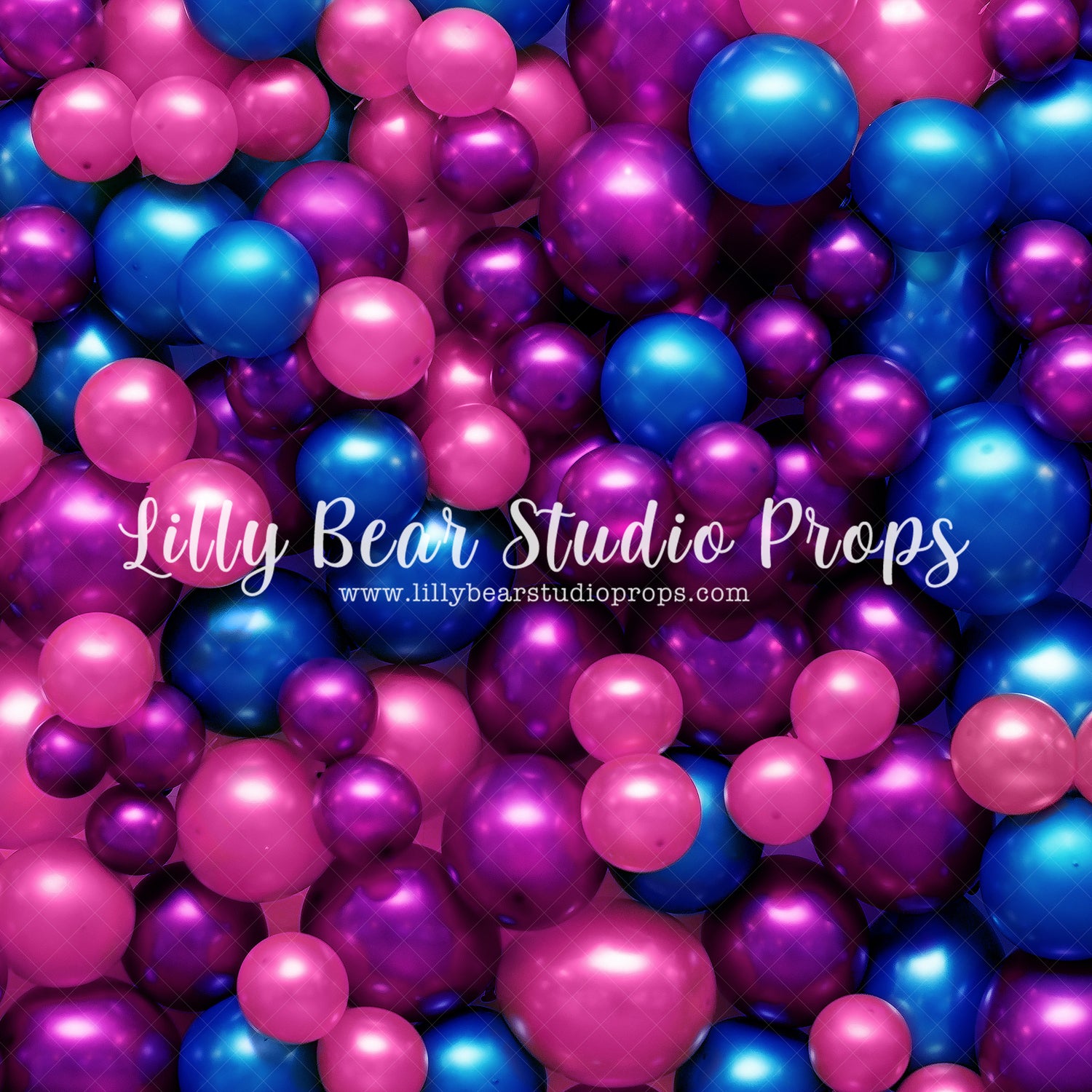 Party Balloon Wall by Karissa Knowles Photography sold by Lilly Bear Studio Props, balloon - balloon chic - balloon par