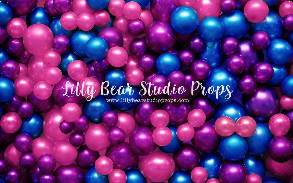 Party Balloon Wall by Karissa Knowles Photography sold by Lilly Bear Studio Props, balloon - balloon chic - balloon par