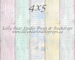Pastel Chalk Vertical Wood Planks Floor - Lilly Bear Studio Props, FABRICS, FLOORS, mat floors
