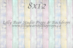 Pastel Chalk Vertical Wood Planks Floor - Lilly Bear Studio Props, FABRICS, FLOORS, mat floors