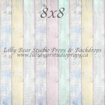 Pastel Chalk Vertical Wood Planks Floor - Lilly Bear Studio Props, FABRICS, FLOORS, mat floors