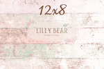 Pastel Planks Horizontal Wood Planks Floor - Lilly Bear Studio Props, FABRICS, FLOORS, mat floors