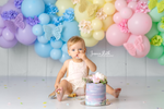 Pastel Butterfly Balloons - Lilly Bear Studio Props, balloon, balloon chic, balloon garland, balloons, cake smash, clouds, FABRICS, galaxy, galaxy space, girl, glitter unicorn, magic, magic unicorn, metallic balloon, mint, pastel, pink, pink unicorn, pretty cake smash, space, star, stars, unicorn, unicorn land, unicorn party