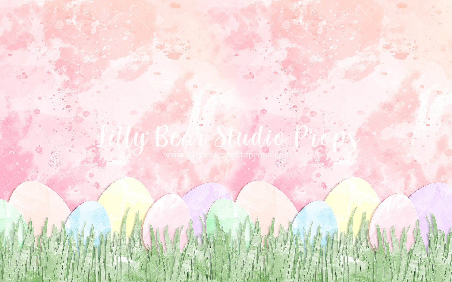 Pastel Eggs by Lilly Bear Studio Props sold by Lilly Bear Studio Props, blue floral - blue flower - blue flowers - brig