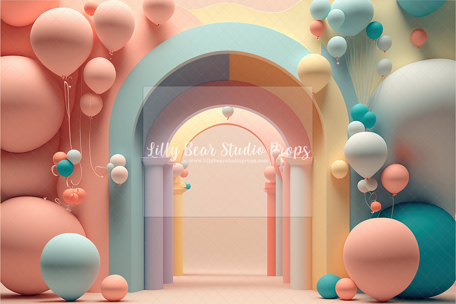 Pastel Entry Arch