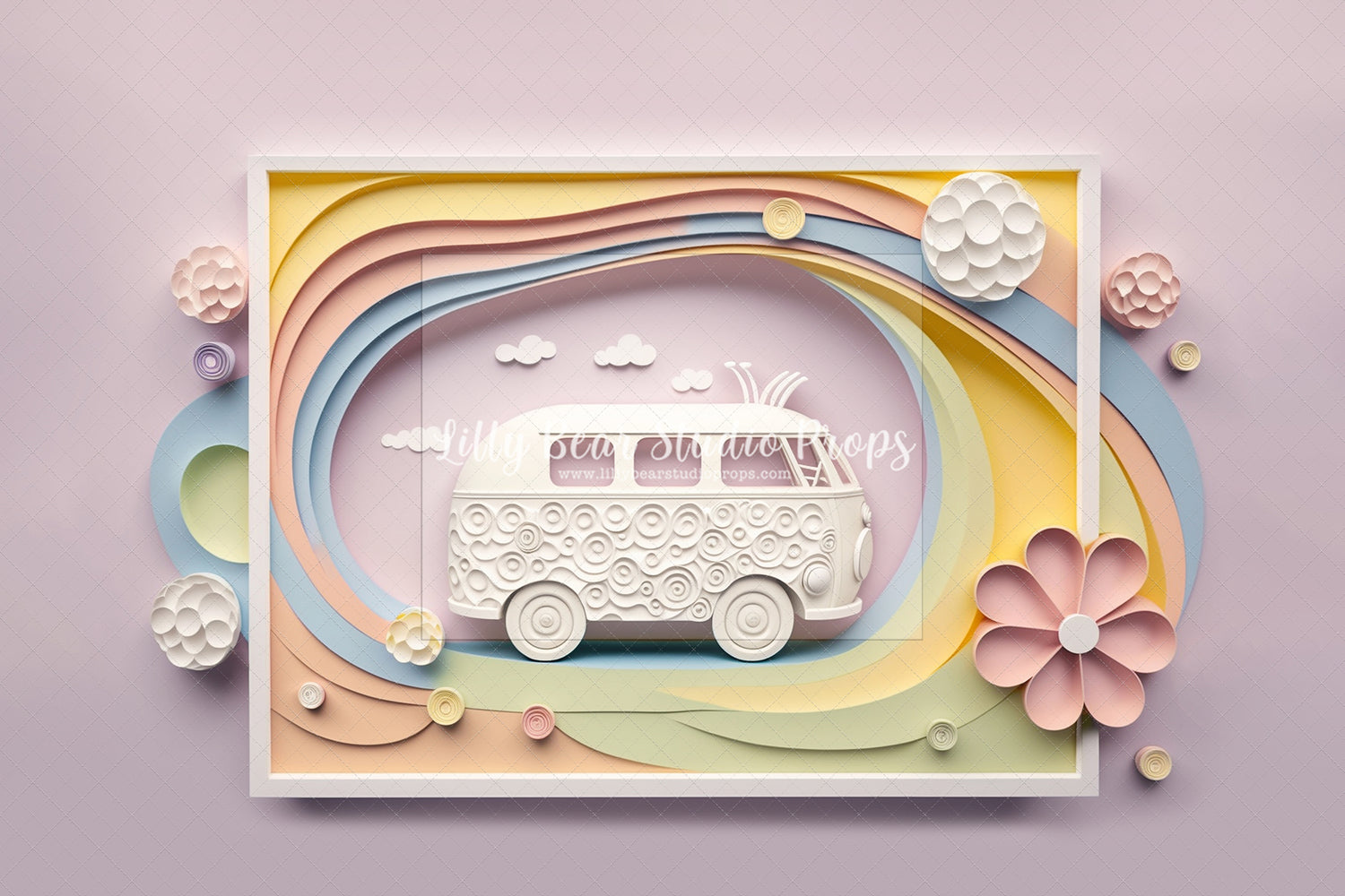 Pastel Hippie VW - Sweep Option