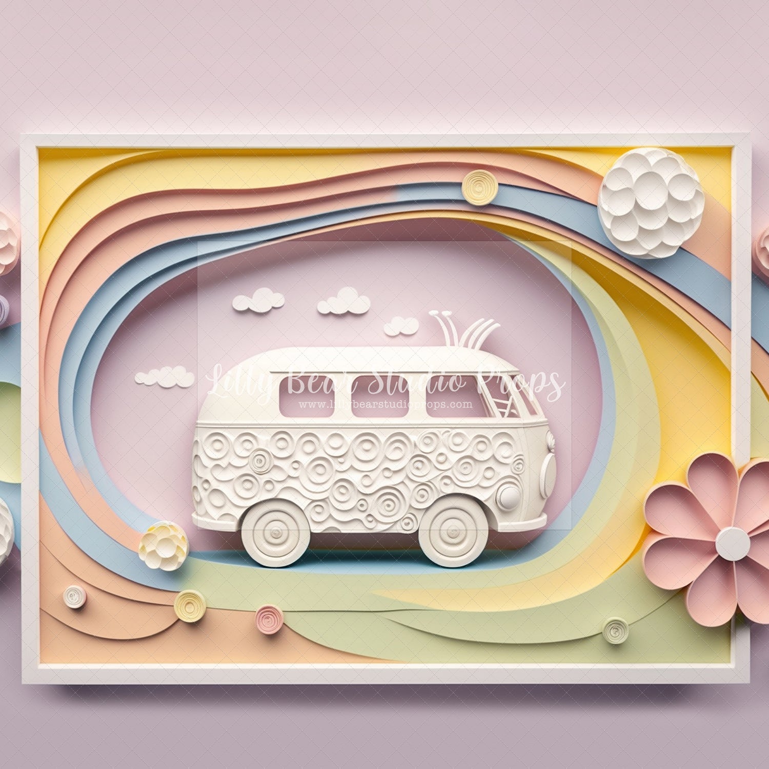Pastel Hippie VW - Sweep Option