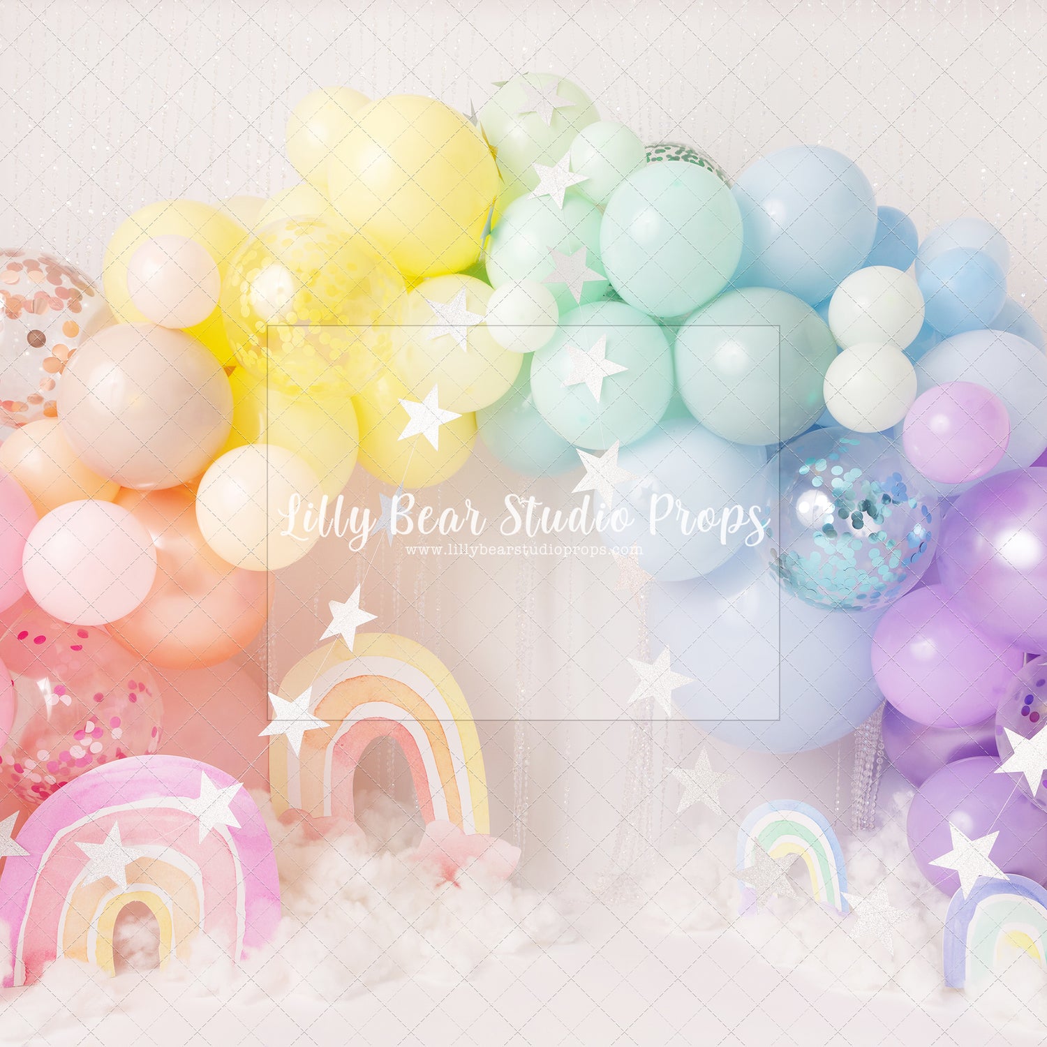 Pastel Rainbow Sparkle