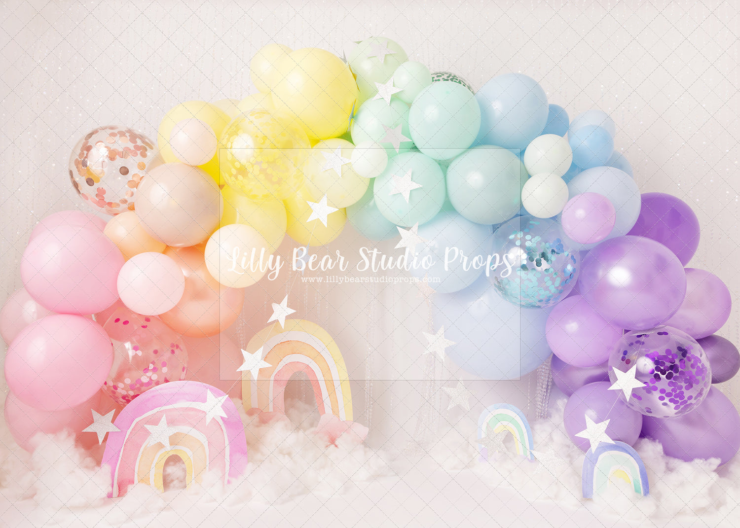 Pastel Rainbow Sparkle