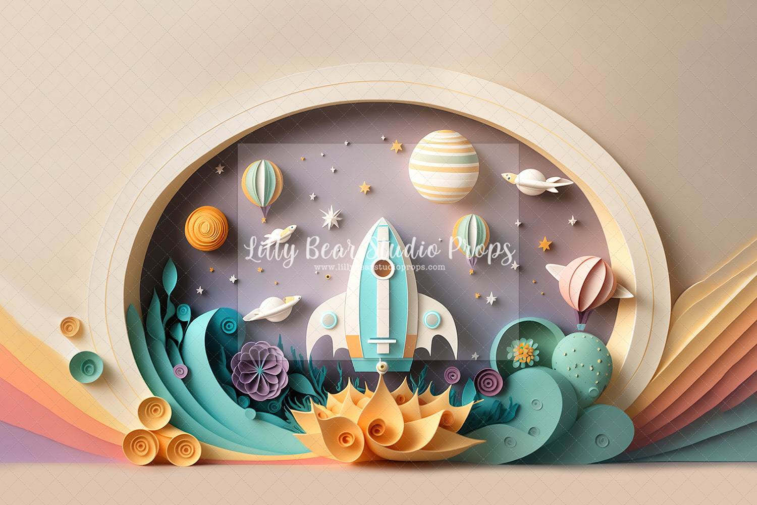 Pastel Space Launch - Sweep Option