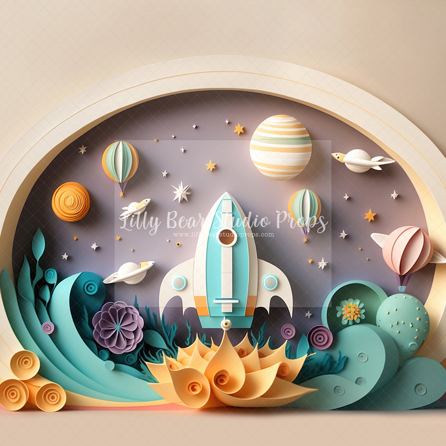 Pastel Space Launch - Sweep Option