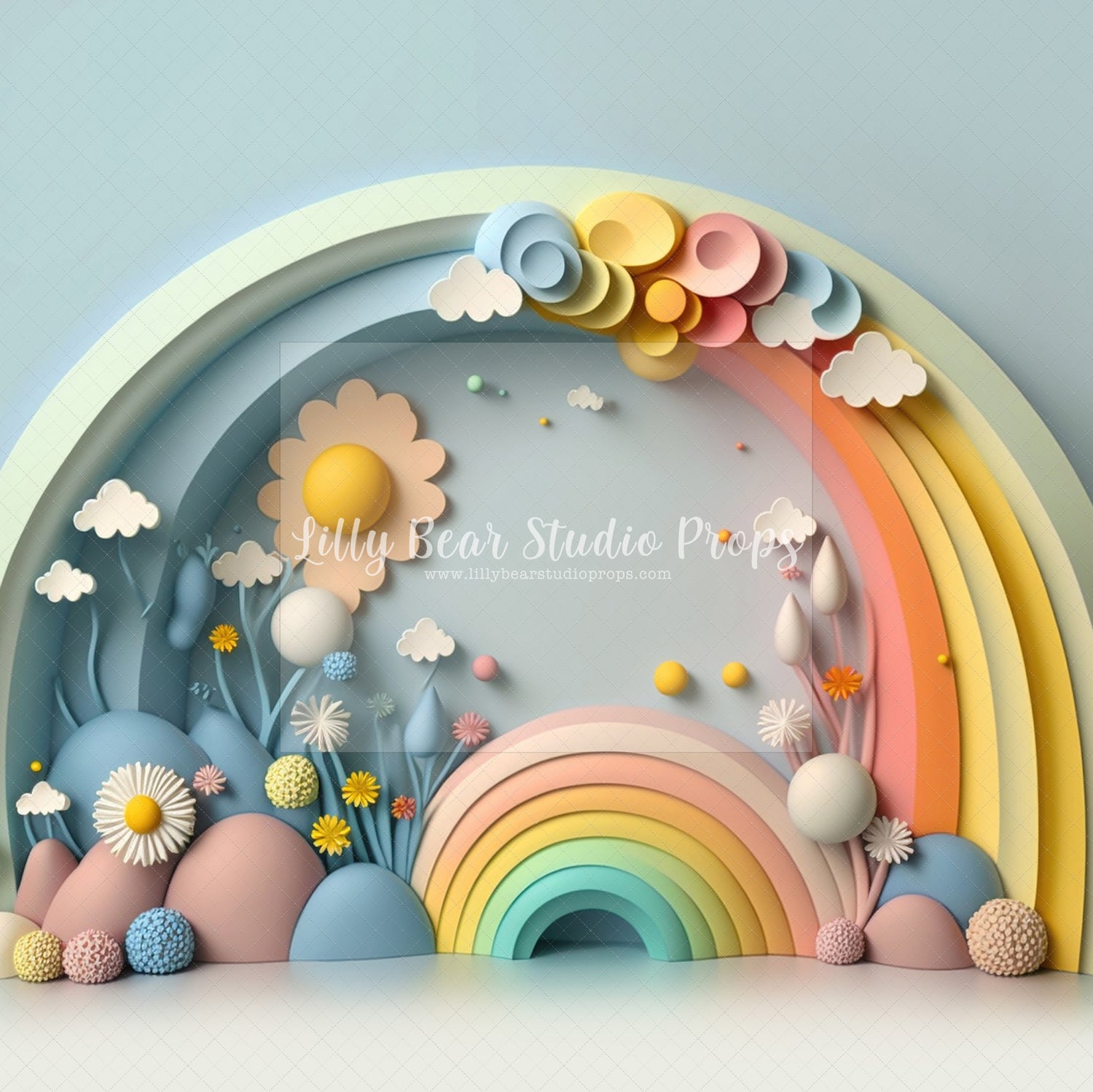 Pastel Spring Arch