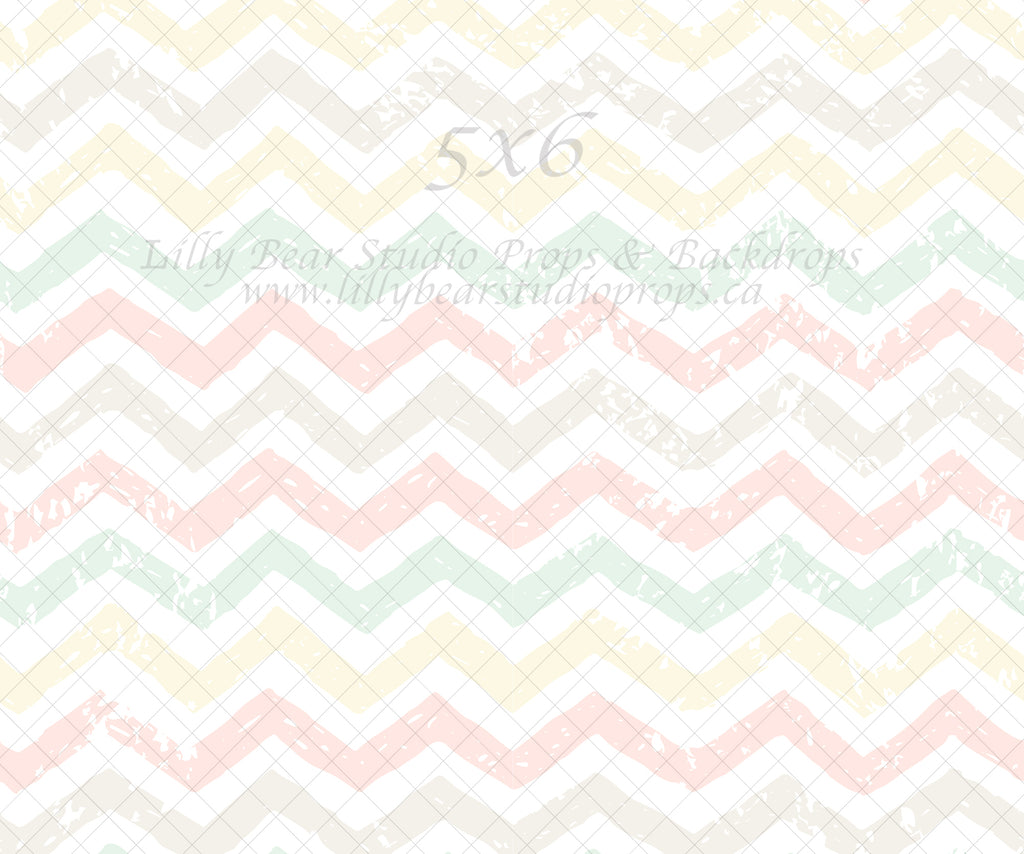 Pastel Chevron by Lilly Bear Studio Props sold by Lilly Bear Studio Props, chevron - easter - FABRICS - field - paintin