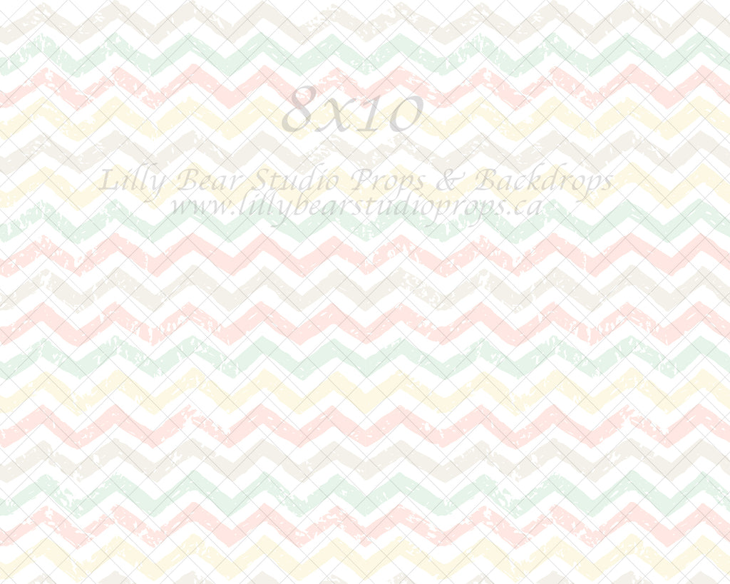 Pastel Chevron by Lilly Bear Studio Props sold by Lilly Bear Studio Props, chevron - easter - FABRICS - field - paintin