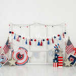 Patriotic Window by Karissa Knowles Photography sold by Lilly Bear Studio Props, 4th of July - america - american - ame