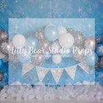 Ice Ice Party - Lilly Bear Studio Props, blue, blue and silver, cabin, disney frozen, Fabric, frozen, frozen 2, frozen disney, frozen movie, frozen princess, gingerbread, gingerbread cookies, gingerbread house, gingerbread man, girls, pepermint, snow, winter one-derland, winter onederland, Wrinkle Free Fabric