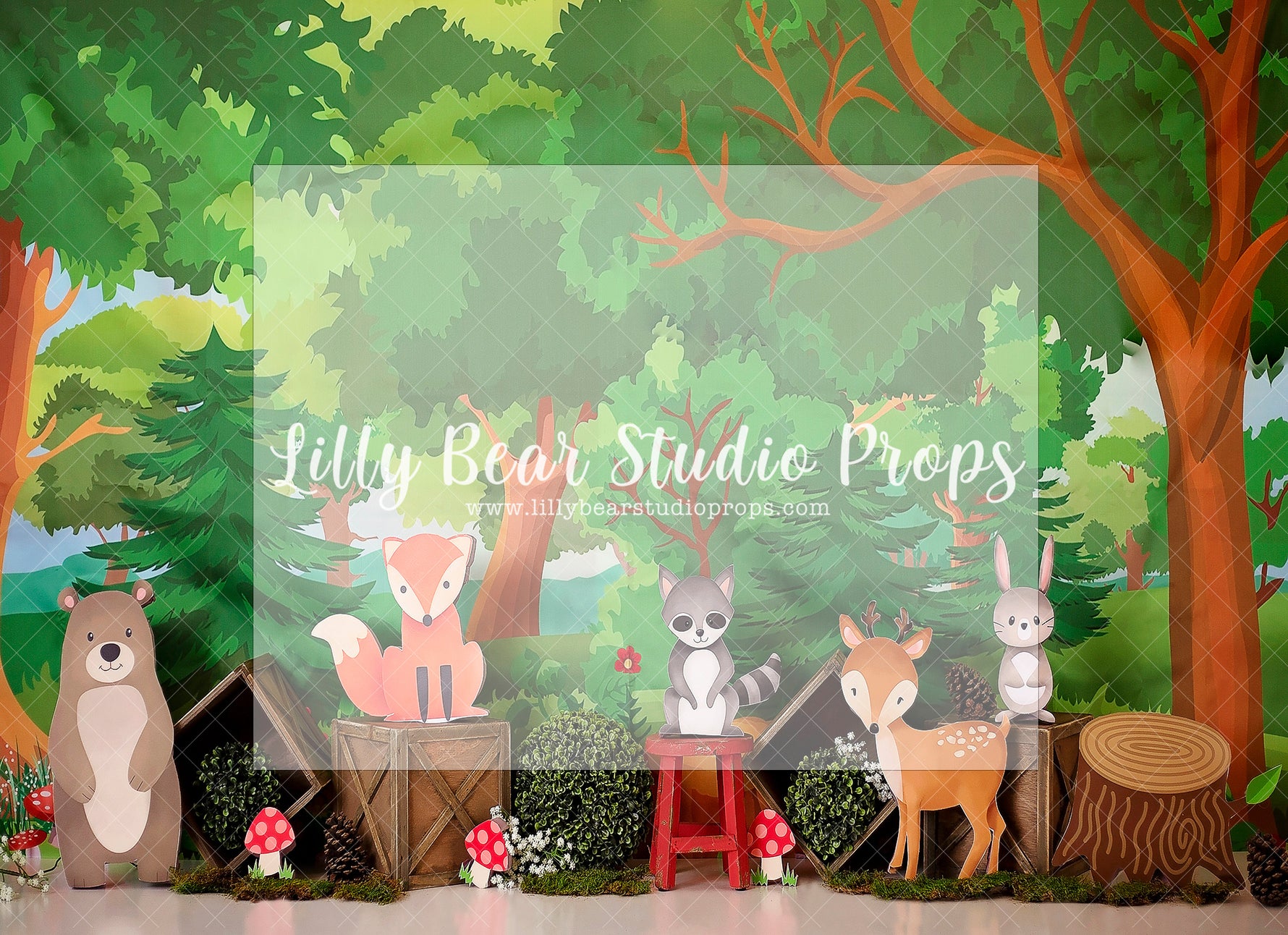 Friendly Forest Friends - Lilly Bear Studio Props, aftrican lion safari, baby deer, bear, bears, bunny, deer, deer one, deers, forest animals, fox, into the wild, jungle safari party, little wild one, raccoon, teddy bear, teddy bears, where the wild things are, wild, wild animal, wild animals, wild jungle, wild little one, wild one, wild one girl, wild things, woodland, woodland animals, woodland creatures, woodland forest, woodland friends