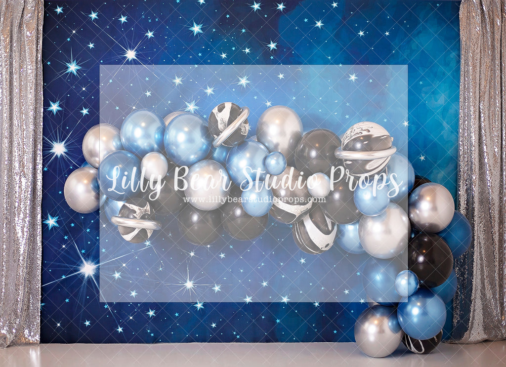 Galactic Soiree - Lilly Bear Studio Props, astro, astronaut, austronaut, boys, galaxy, galaxy space, hand painted, night sky, outerspace, planet, planetarium, planets, pluto, saturn, sky, space, space and stars, spacecraft, spaceship, star, stardust, stars, universe, white spaceship