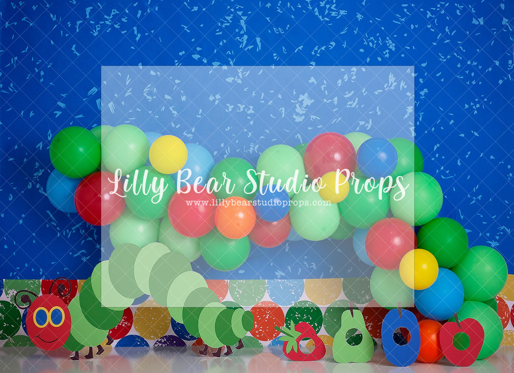 Our Hungry Friend - Lilly Bear Studio Props, caterpillar, Eric Carle, hungery, hungry caterpillar, the hungry caterpillar, Wrinkle Free Fabric