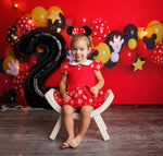 A Clubhouse Party - Lilly Bear Studio Props, clubhouse, Fabric, girls, mickey, mickey mouse, mickey mouse balloons, mickey mouse clubhouse, mickey mouse head, minnie mouse, miska mouska mickey mouse, Wrinkle Free Fabric
