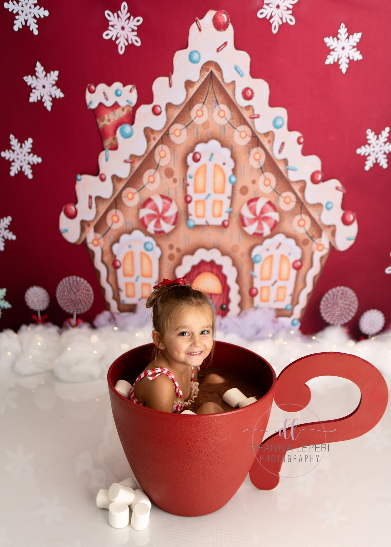 Holiday Cottage - Lilly Bear Studio Props, cabin, christmas, Cozy, Decorated, Fabric, Festive, gingerbread, gingerbread cookies, gingerbread house, gingerbread man, girls, Giving, Holiday, Holy, Hopeful, Joyful, Merry, Peaceful, Peacful, pepermint, Red & Green, Seasonal, Winter, winter one-derland, winter onederland, Wrinkle Free Fabric, Xmas, Yuletide