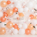 Peachy Keen by Meagan Paige Photography sold by Lilly Bear Studio Props, balloon wall - balloons - birthday - FABRICS