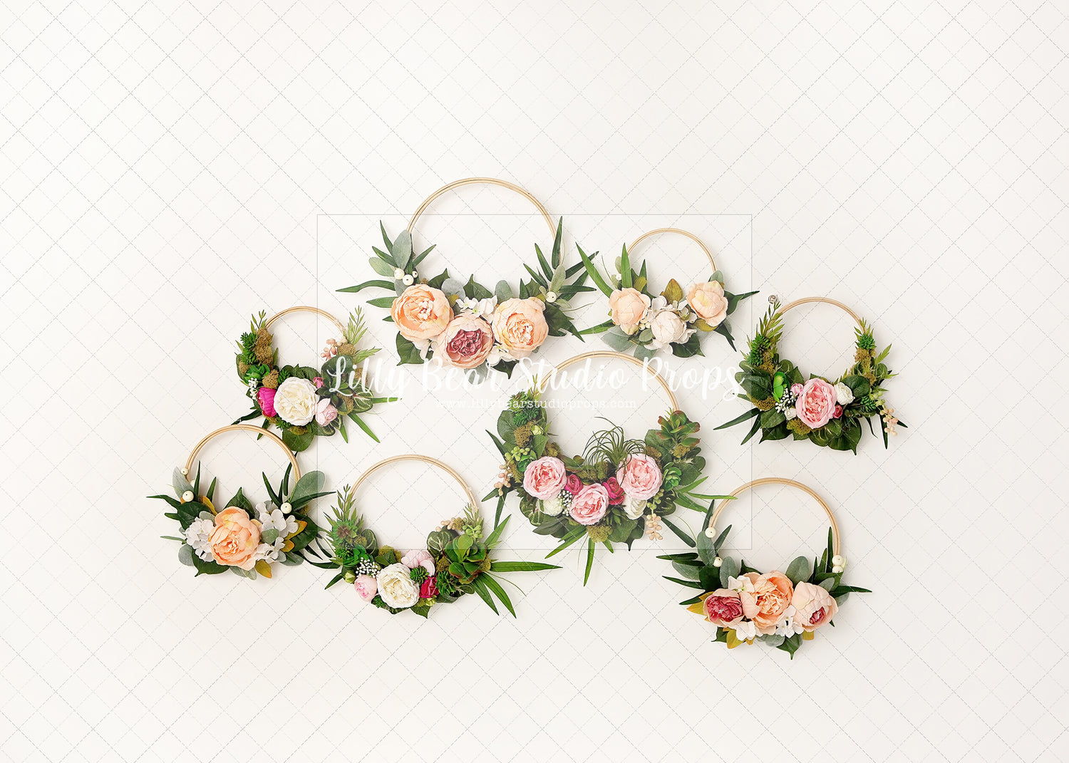 Peony Hoops