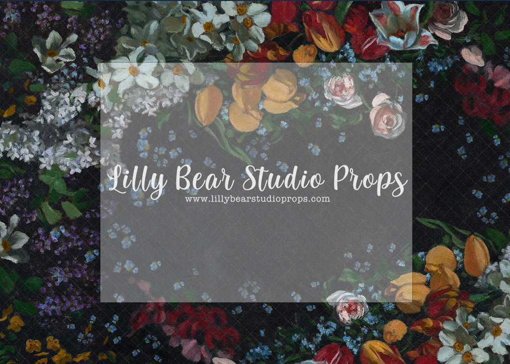 Petal Palette - Lilly Bear Studio Props, fine art, floral, girls, hand painted