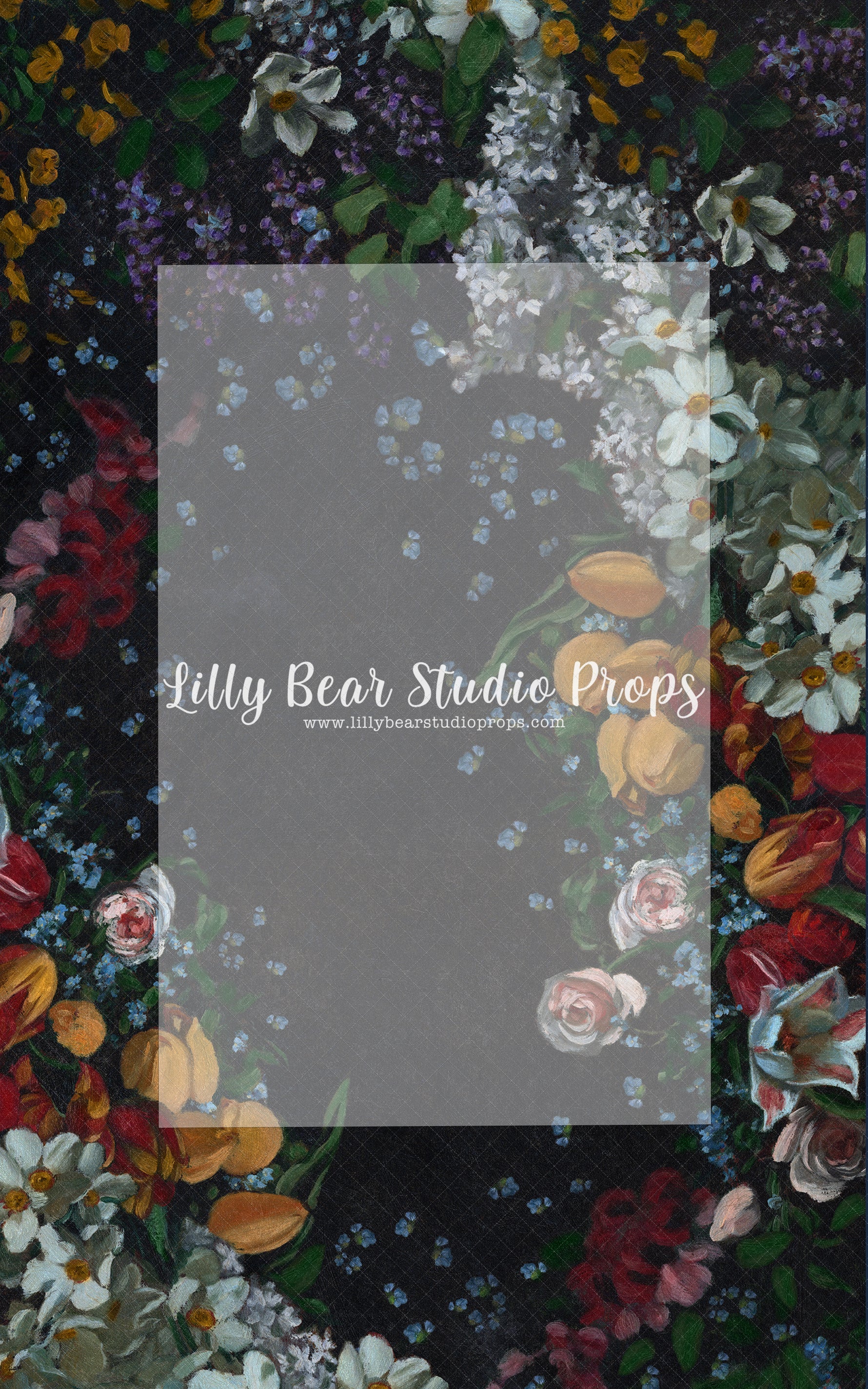 Petal Palette - Lilly Bear Studio Props, fine art, floral, girls, hand painted