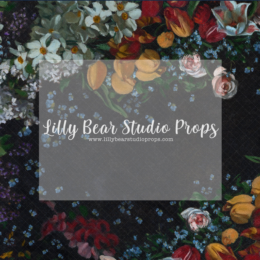 Petal Palette - Lilly Bear Studio Props, fine art, floral, girls, hand painted