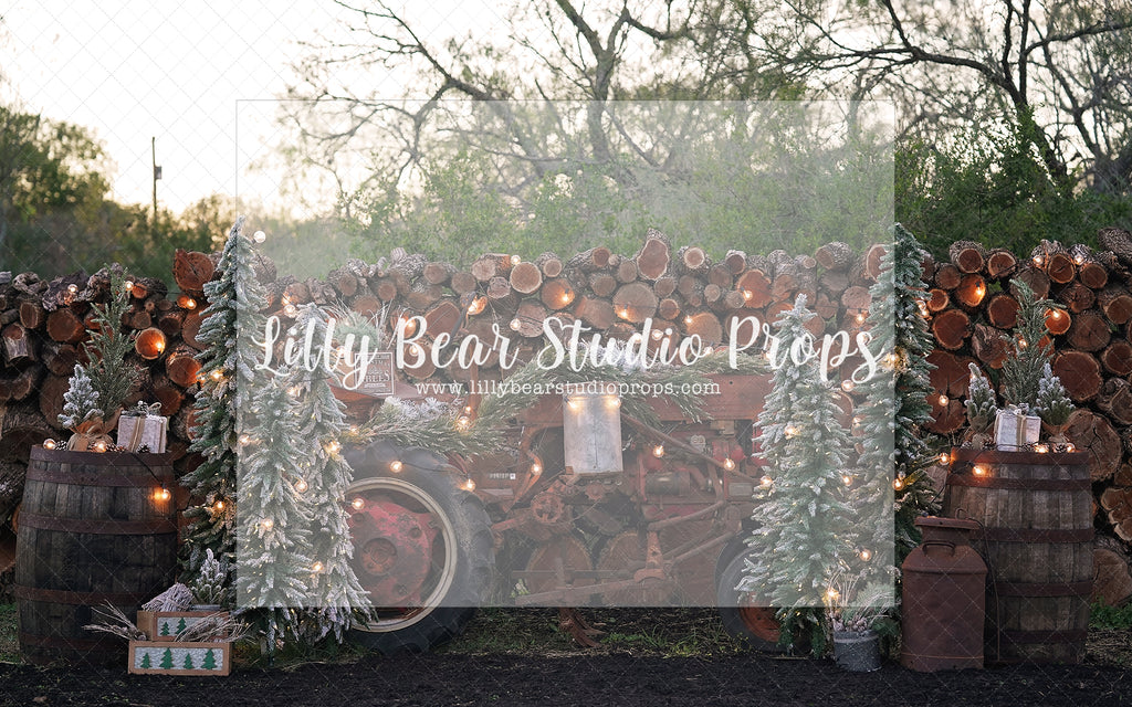 Pine Valley Christmas Farm - Lilly Bear Studio Props, cloud, hearts, rainbow, rainbow hearts