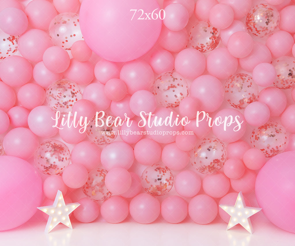 Pink Blast by OhSoBeauty Photography sold by Lilly Bear Studio Props, balloon - balloon garland - balloon party - ballo