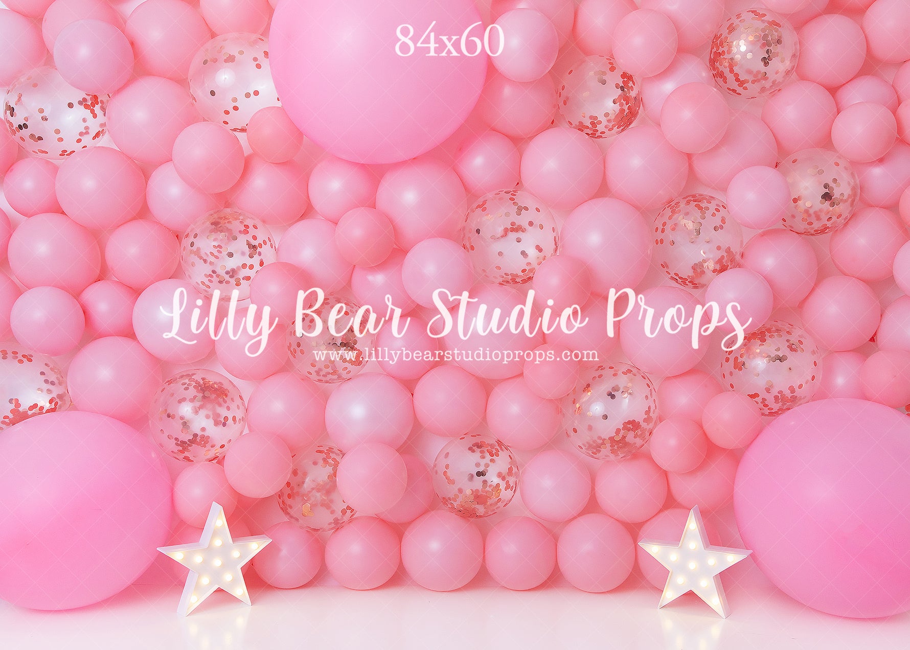 Pink Blast by OhSoBeauty Photography sold by Lilly Bear Studio Props, balloon - balloon garland - balloon party - ballo