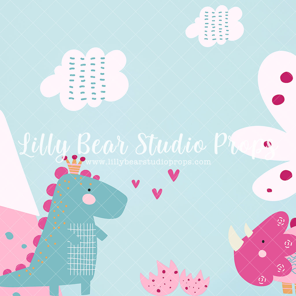 Pink Dinos - Lilly Bear Studio Props, dino, Dino-roars, dinosaur, dinosaurs, vintage, woodland, woodland animals
