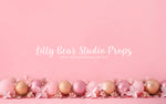 Pink Floral Fun - Lilly Bear Studio Props, cake smash, floral pink, gold, gold balloons, pastel, pastel balloons, pastel pink, pink and gold, pink and gold balloons, pink balloons, pink blast, pink burst, pink floral