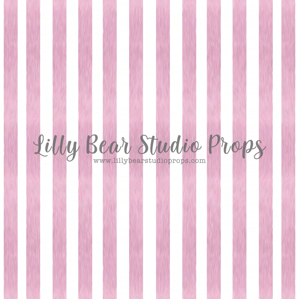 Pink Stripes by Lilly Bear Studio Props sold by Lilly Bear Studio Props, pattern - pink stripes - stripe pattern - stri