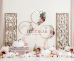 Glam Pumpkins by Lilly Bear Studio Props sold by Lilly Bear Studio Props, FABRICS - girl - pink - pumpkins - vintage
