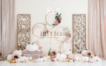 Glam Pumpkins by Lilly Bear Studio Props sold by Lilly Bear Studio Props, FABRICS - girl - pink - pumpkins - vintage