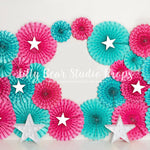 Pinwheel Party by Meagan Paige Photography sold by Lilly Bear Studio Props, birthday - cake smash - FABRICS - party - p