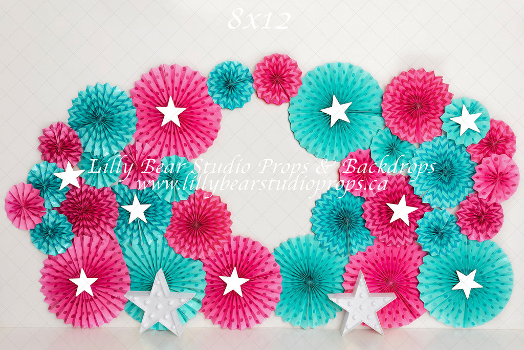 Pinwheel Party by Meagan Paige Photography sold by Lilly Bear Studio Props, birthday - cake smash - FABRICS - party - p