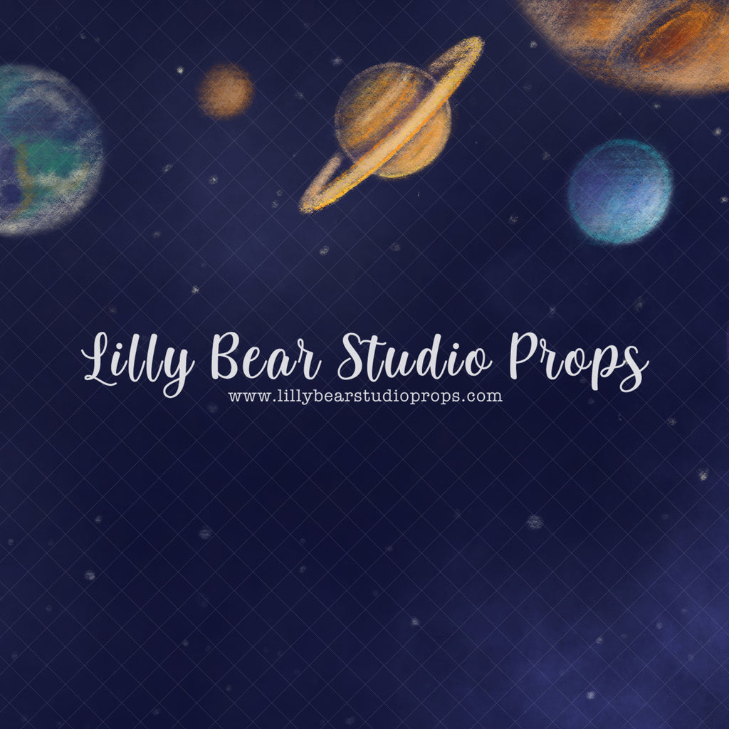 Planetarium - Lilly Bear Studio Props, blue sky, blue stars, earth, galaxy sky, little stars, moon, night sky, planet, planetarium, planets, pluto, saturn, shimmer stars, sky, starry sky, uranus, venus