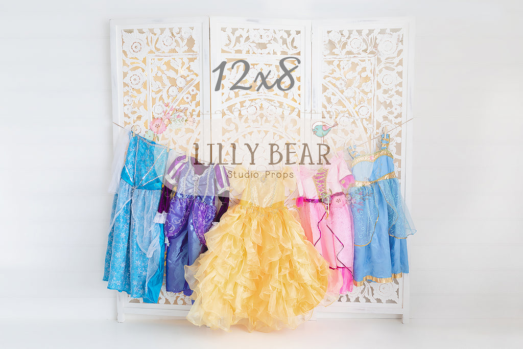 Playing Dress-up by Meagan Paige Photography sold by Lilly Bear Studio Props, belle - cinderella - FABRICS - frozen - p