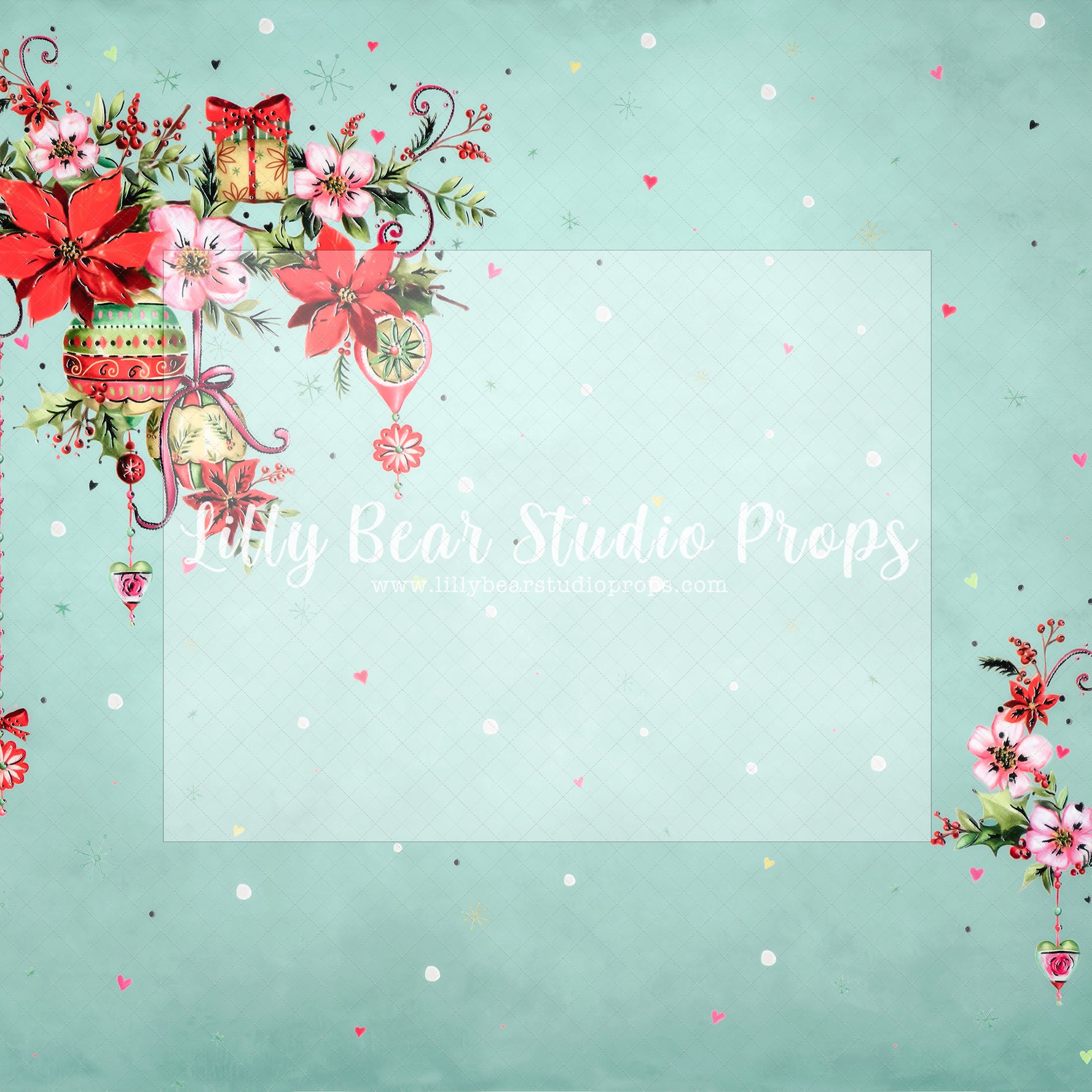 Pointsettia Paint - Lilly Bear Studio Props, christmas, Cozy, Decorated, Festive, Giving, Holiday, Holy, Hopeful, Joyful, Merry, Peaceful, Peacful, Red & Green, Seasonal, Winter, Xmas, Yuletide
