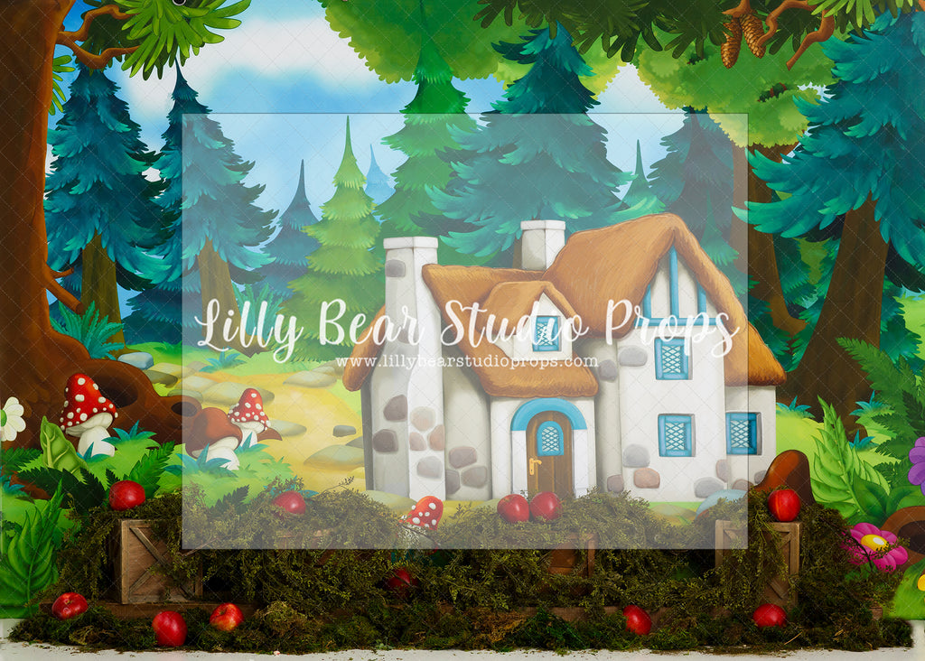 Poison Apples - Lilly Bear Studio Props, cottage, disney, disney princess, fantasy, girls, little cottage, red apple, seven dwarves, snow white, snow whites cottage, snow whites house