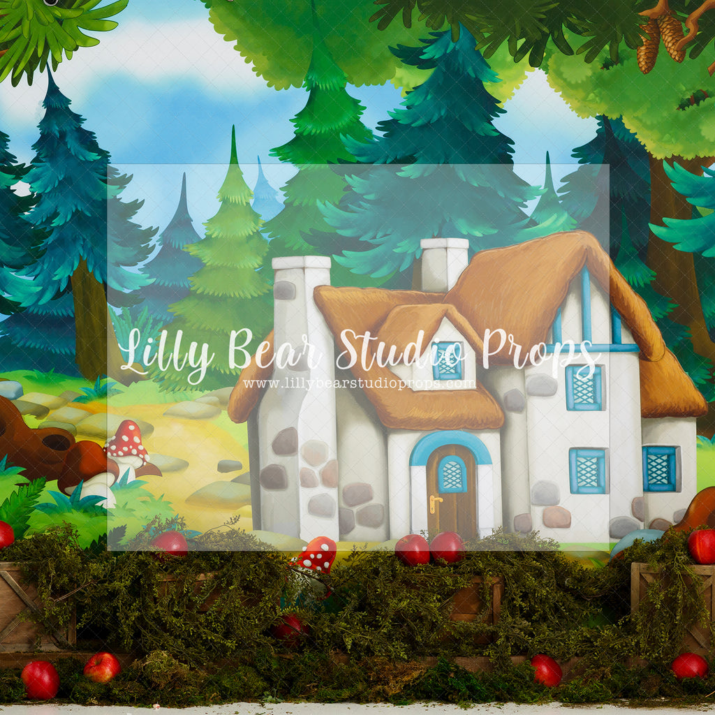 Poison Apples - Lilly Bear Studio Props, cottage, disney, disney princess, fantasy, girls, little cottage, red apple, seven dwarves, snow white, snow whites cottage, snow whites house