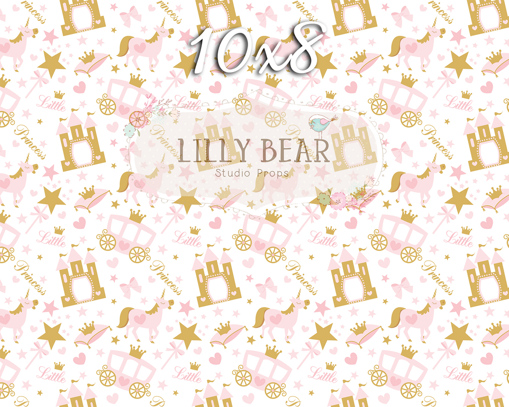 Pretty Little Princess by Lilly Bear Studio Props sold by Lilly Bear Studio Props, carriage - castle - FABRICS - girl