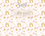 Pretty Little Princess by Lilly Bear Studio Props sold by Lilly Bear Studio Props, carriage - castle - FABRICS - girl