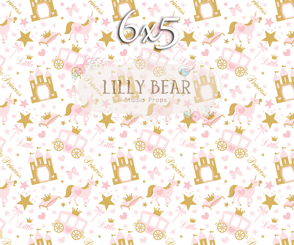 Pretty Little Princess by Lilly Bear Studio Props sold by Lilly Bear Studio Props, carriage - castle - FABRICS - girl