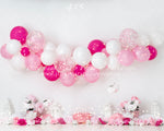 Pretty In Pink by Anything Goes Photography sold by Lilly Bear Studio Props, balloon - balloon garland - cake smash - F