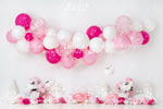 Pretty In Pink by Anything Goes Photography sold by Lilly Bear Studio Props, balloon - balloon garland - cake smash - F